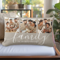 Familie ist alles 3 Foto Collage