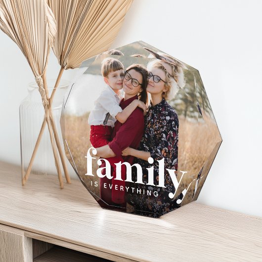 Familie ist alles fotoblock