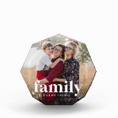 Familie ist alles fotoblock (Vorderseite)