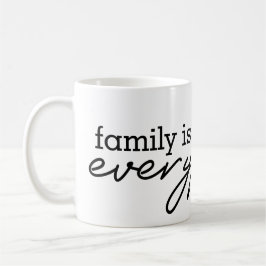 Familie ist alles - Herzenslust, Familiendesign Kaffeetasse
