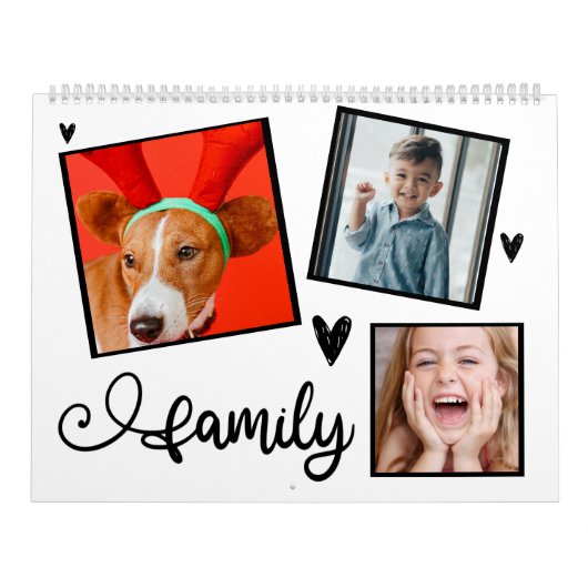 Familie ist alles Kalender (Titelbild)