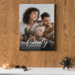 Familie ist alles Skript benutzerdefiniertes Foto Leinwanddruck<br><div class="desc">Zitat "Familie ist alles" in einer modernen Schrift und Serifentypografie mit einem anpassbaren Foto. Eine elegante Leinwand für Zuhause,  Familienzimmer,  Wohnzimmer oder Elternschlafzimmer. Ein großartiges Geschenk. Kontaktieren Sie info@lddesignloft.com,  um Hilfe zu diesem Template zu erhalten.</div>