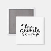 Familie ist alles, was zu bieten magnet (Vorderseite/Rückseite)