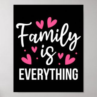 Familie ist alles Wiedervereinigung sarkastische V Poster