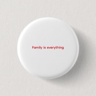 Familie ist alles Wurfkissen Button