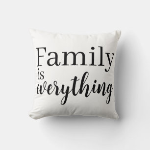 Familie ist alles Wurfkissen Kissen