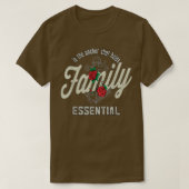 Familie ist der Anker, der das Wesentliche hält, F T-Shirt (Design vorne)