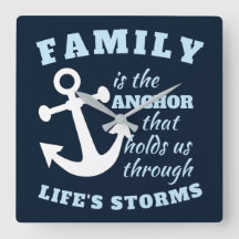 Familie ist der Anker, der uns durch das Leben häl