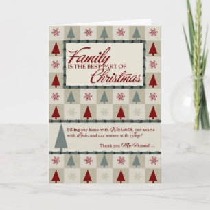 Familie ist der beste Teil von Weihnachten