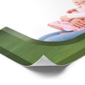 Familie ist ein Geschenk Collage River 0365 Art Pr Poster (Ecke)