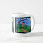 Familie ist eine Segen-Tasse Kaffeetasse (VorderseiteRechts)