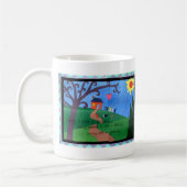 Familie ist eine Segen-Tasse Kaffeetasse (Links)