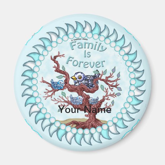 Familie ist Forever Magnet (Vorne)