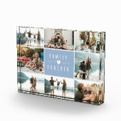 Familie ist für immer Foto Collage Block EDITABLE (Rechts)
