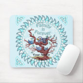 Familie ist für immer mousepad (Mit Mouse)