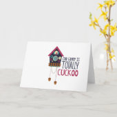 Familie ist Kuckuck Karte (Gelbe Blume)