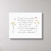 Familie ist nicht immer Blutziffertypografie Leinwanddruck (Vorderseite)