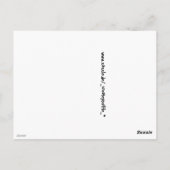 Familie Kaiserpinguine - Postkarte (Rückseite)