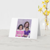 Familie Karte (Gelbe Blume)