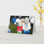 Familie Karte (Gelbe Blume)