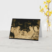 Familie Karte (Gelbe Blume)