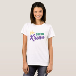 Familie Krewe für Mardi Gras T-Shirt