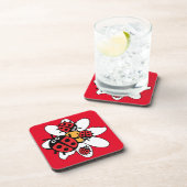 Familie Ladybird und Ladybug Getränkeuntersetzer (Rechte Seite)