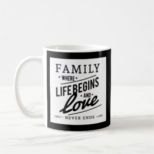 Familie, Liebe, personalisierte Foto-Kaffee-Tasse Kaffeetasse