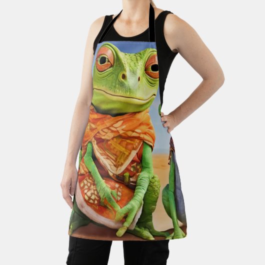 Familie Lizard Artwork Schürze (InSitu)