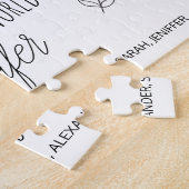 Familie macht die Welt sicherer, kundenspezifische Puzzle (Seite)