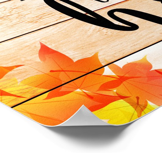 Familie macht dieses Haus zu einer Zuhause Poster (Ecke)