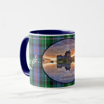 Familie MacKenzie Clan Tartan, Schloss Eilean Dona