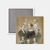 Familie Magnet (Vorderseite/Rückseite)