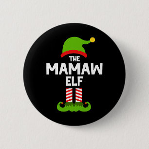 Familie Mamaw Elf Weihnachten Matching Pajama Pj Button