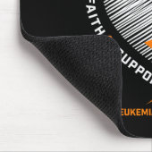 Familie Männer Frauen Kinder Leukämie Bewusstsein  Mousepad (Ecke)