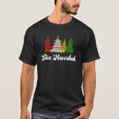 Familie Matching Feliz Navidad Spanisch Mexikanisc T-Shirt (Vorderseite)