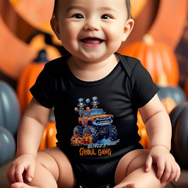 Familie Matching Ghoul Gang Skeleton Niedlich Hall Baby Strampler