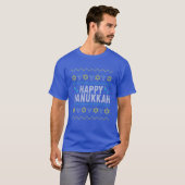 Familie Matching Group Happy Challah Days Ugly Han T-Shirt (Vorne ganz)