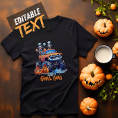 Familie Matching Modern Ghoul Gang Halloween Vater T-Shirt