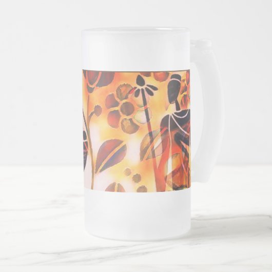 Familie Mattglas Bierglas (VorderseiteRechts)