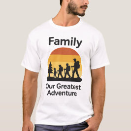 Familie Mein Größtes Abenteuer T-Shirt – Cozy Elte