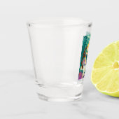 Familie Mermaid (leichte Blondinen) Schnapsglas (Links)