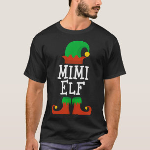 Familie Mimi Elf Weihnachten Matching Pj Pajama X T-Shirt