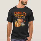 Familie mit Erntedank T-Shirt (Vorderseite)