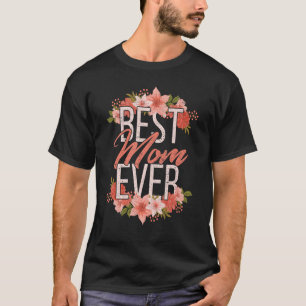 Familie Mommy Beste Mama je Proud Mama Vintag Flow T-Shirt