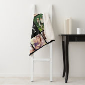 Familie Multi-Foto Collage Personalisiert Black Sherpadecke (Beispiel)