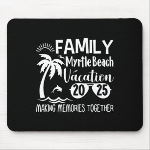 Familie Myrtle Beach 2025 Erinnerungen zusammenbau Mousepad