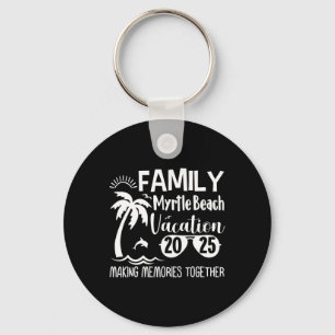 Familie Myrtle Beach 2025 Erinnerungen zusammenbau Schlüsselanhänger
