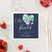 Familie nach serviette (Beispiel)