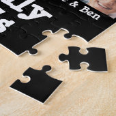 Familie, Name und Foto Black Dementia Memory Puzzle (Seite)